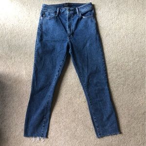 Abercrombie Simone High Rise Ankle Jeans in Size 27 (4S) - Medium Wash